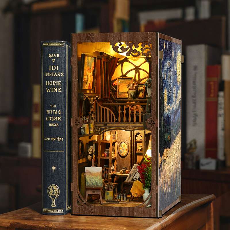 World in a Frame Artistic DIY Book Nook Kit