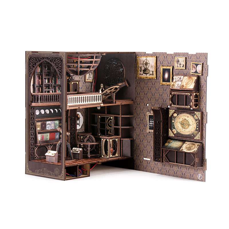 Celestial Observatory Astronomy DIY Book Nook Kit
