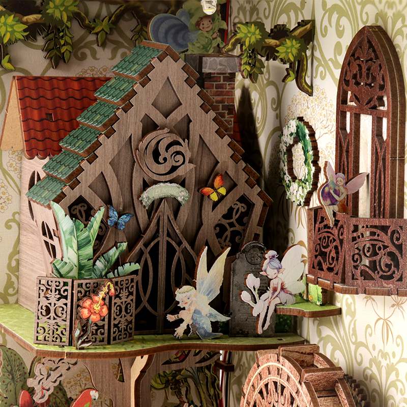 Enchanted Forest House DIY Miniature House Kit