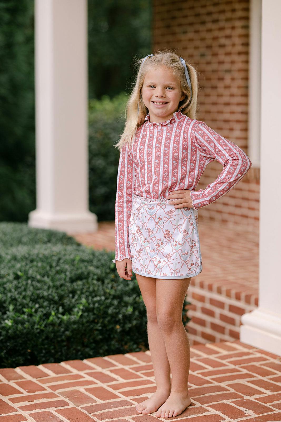 Evelyn Turtleneck in Candy Cane Stripe