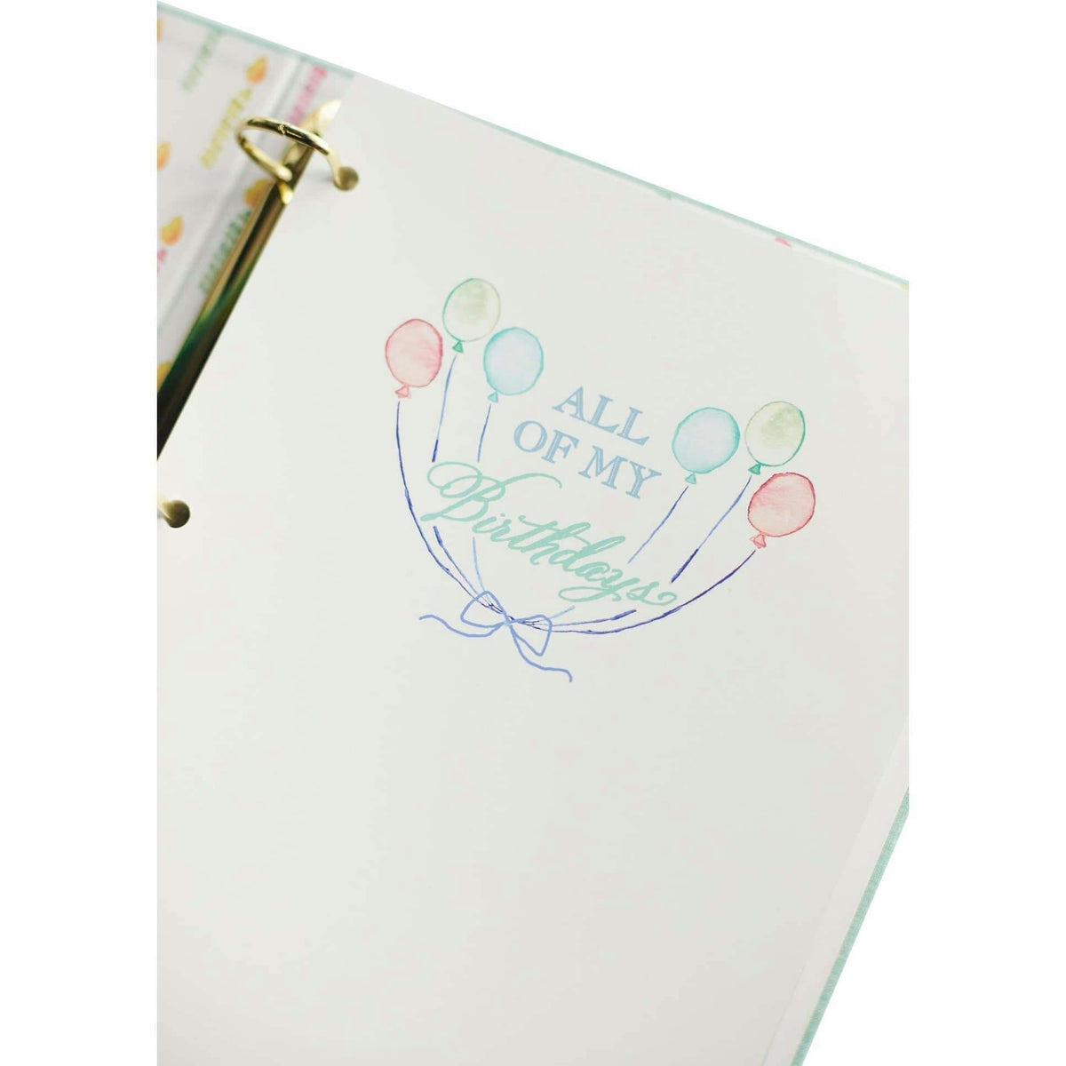 "All My Birthdays” Memory Book
