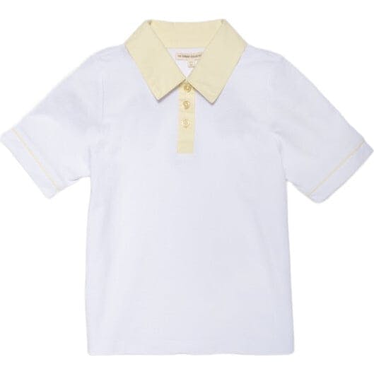 Tech Play Polo in Lemonade Trim