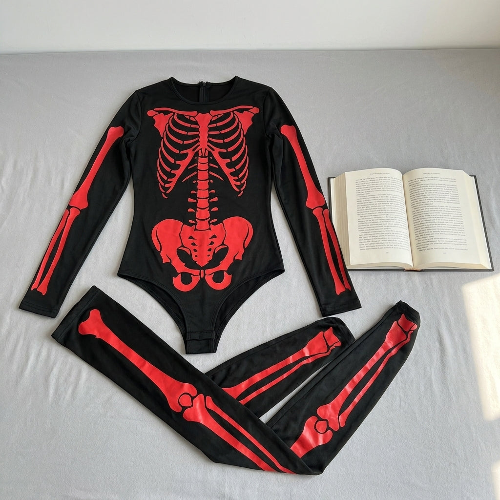 Halloween Costume Cosplay Skeleton