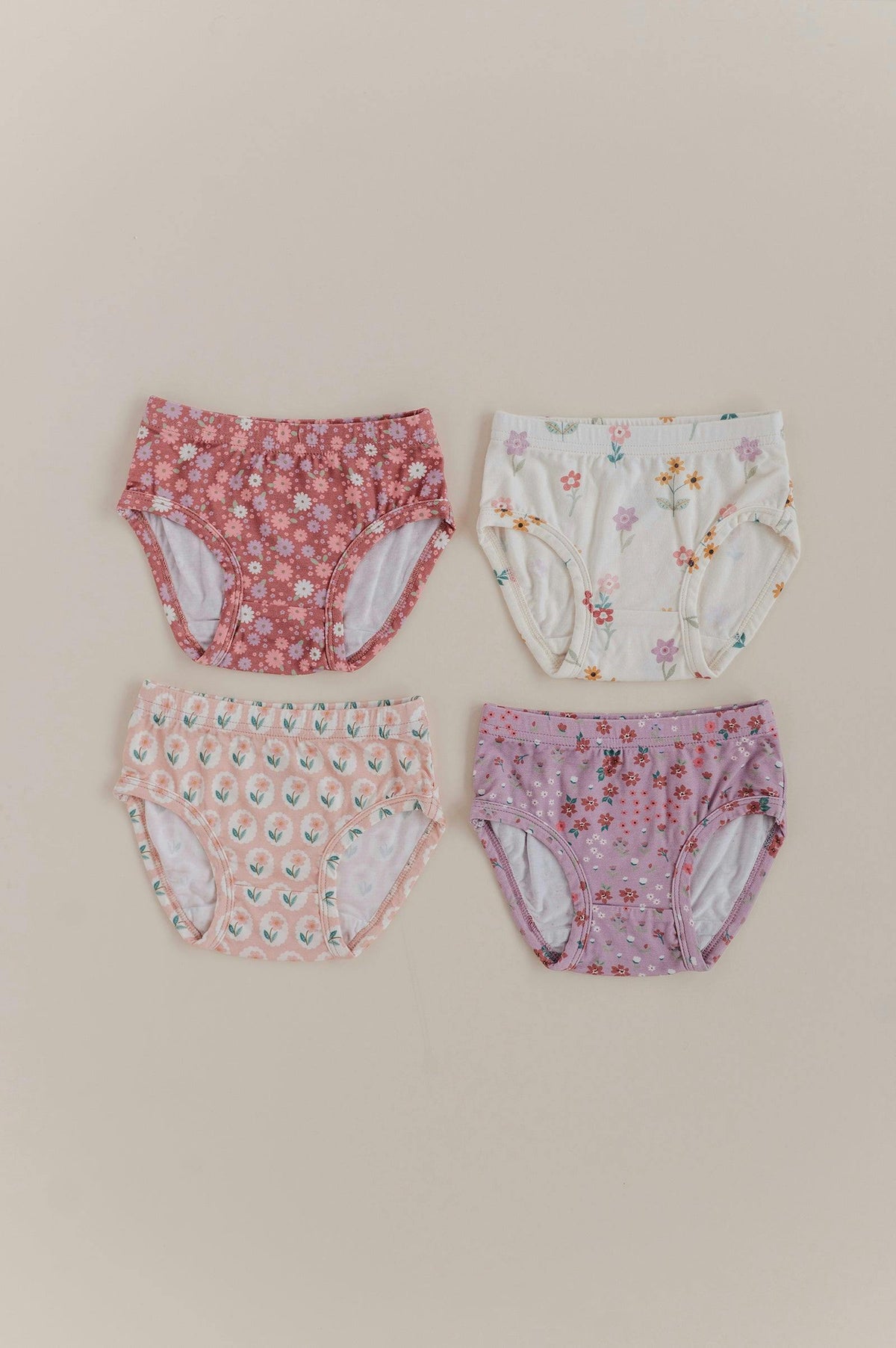Girls Underwear in Tiny Petals