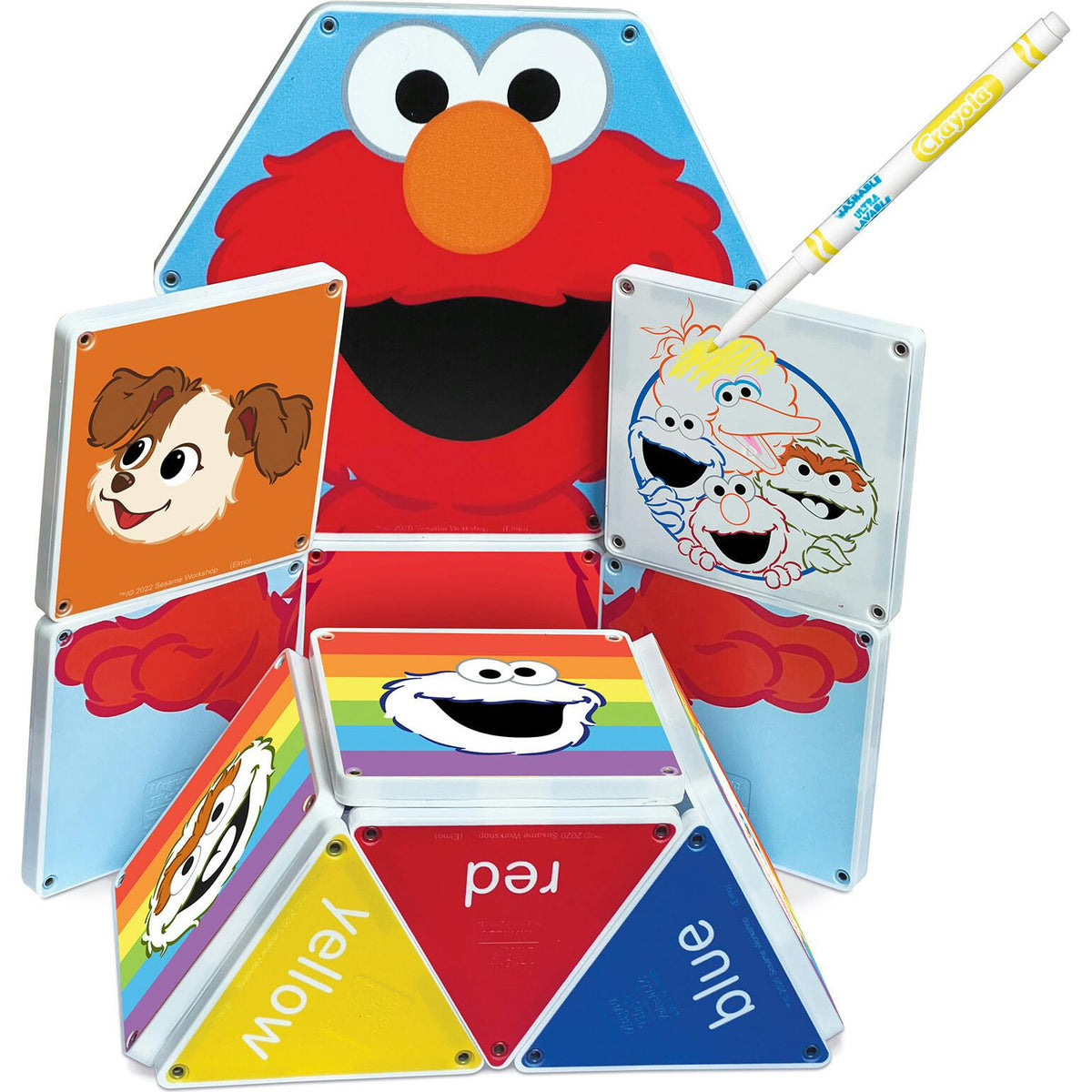 Sesame Street Coloring with Elmo Doodle Tile Set