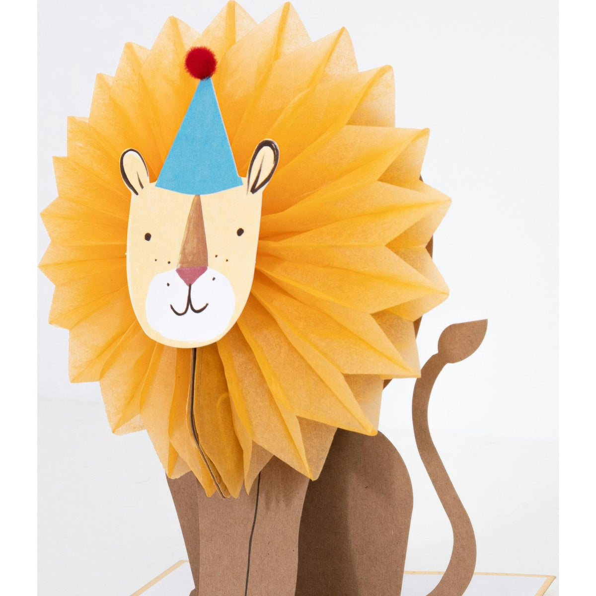 Honeycomb Lion Blank Card