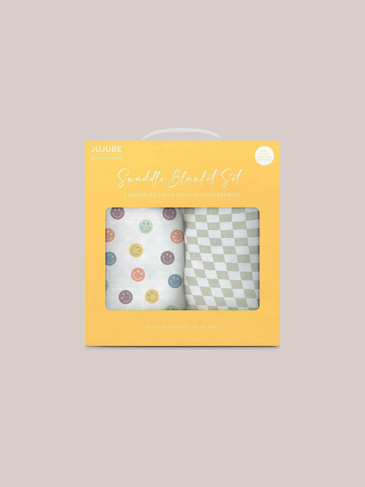 JuJuBe × Studio Oh! Printed Swaddle Blanket Sets