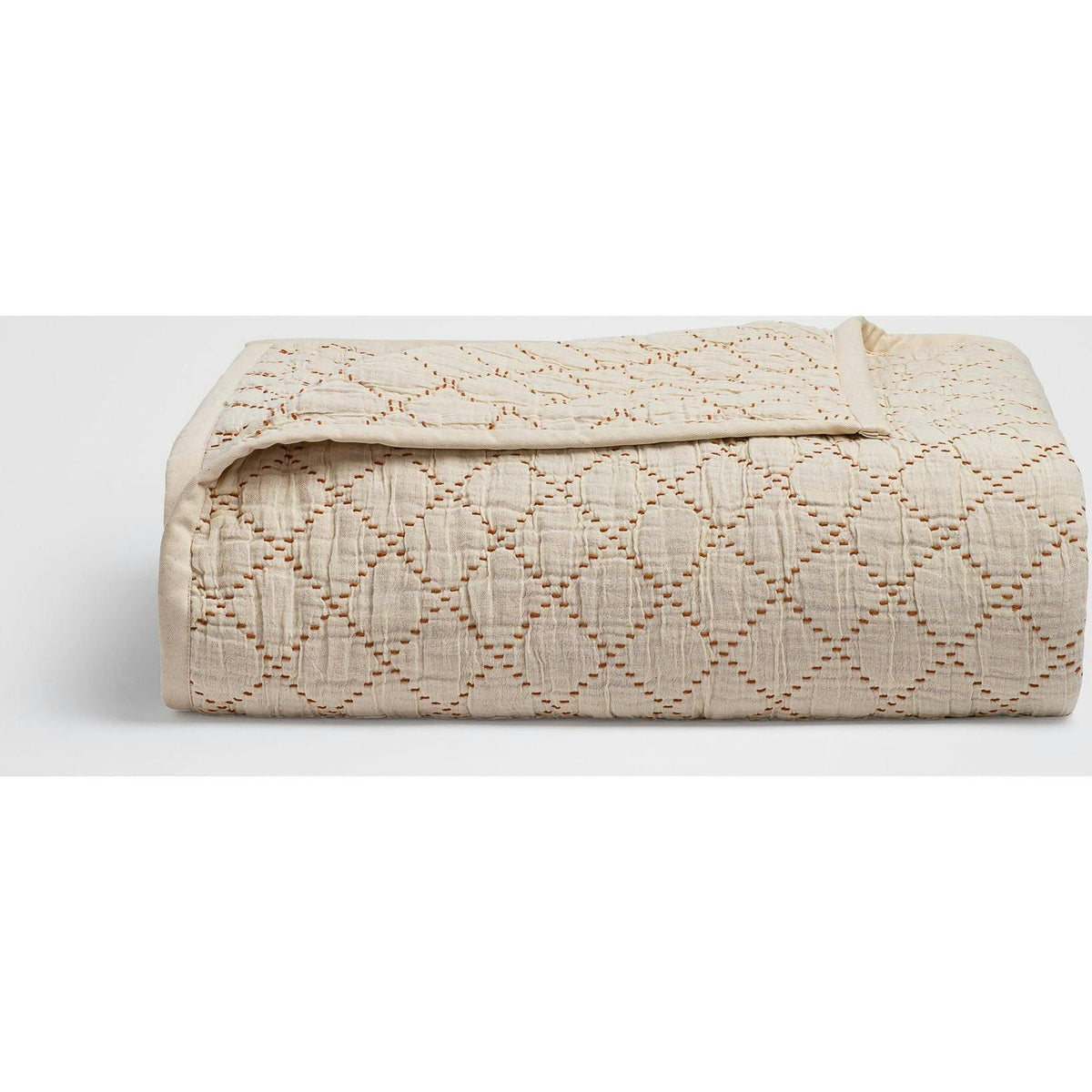 Sage Fringe Bedspread, Green
