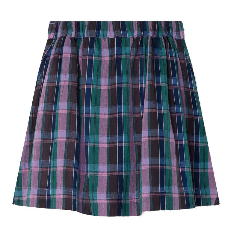 BONPOINT Esterina Plaid Skirt - Violet