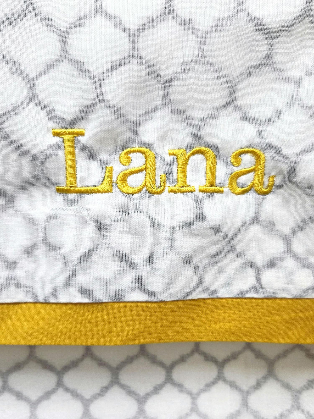 Luxe Natural Cotton Receiving Blanket