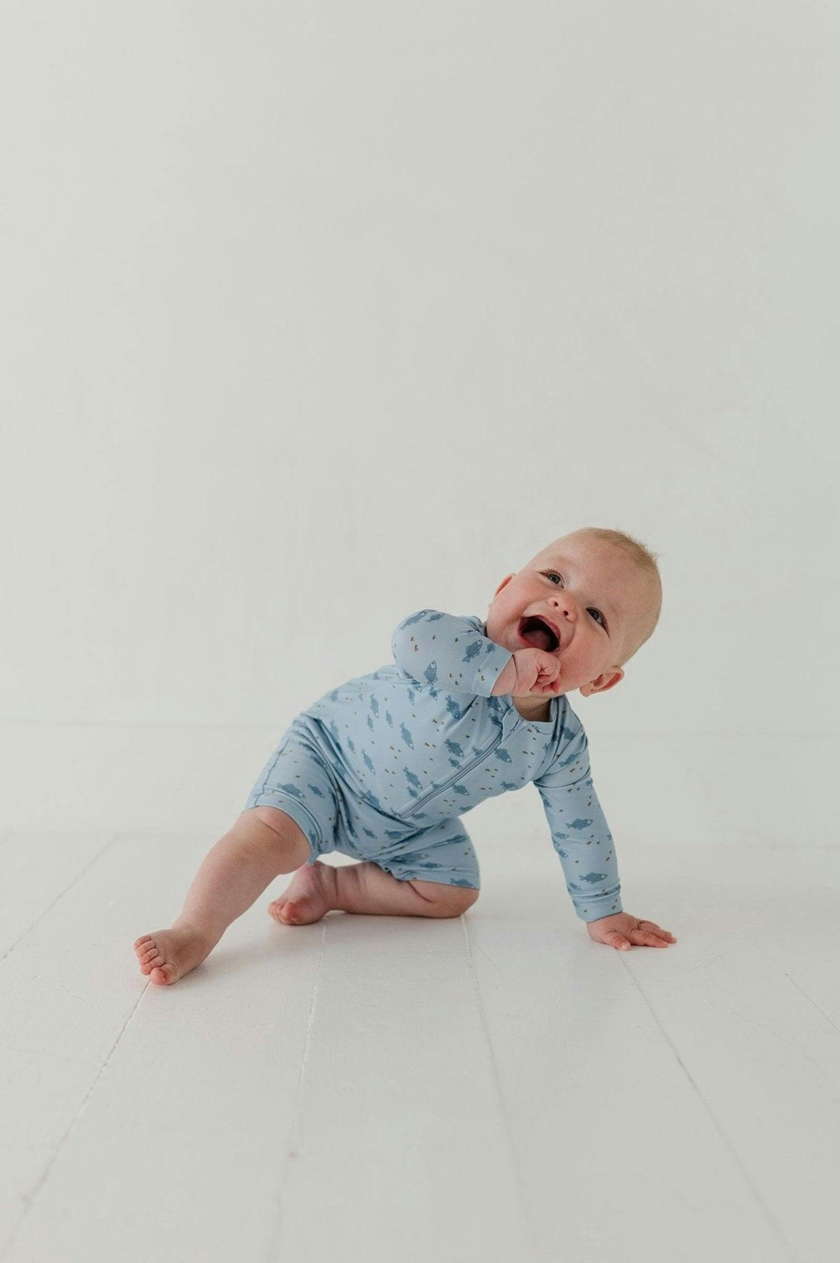 Baby One-Piece Rash Guard Swimsuit
