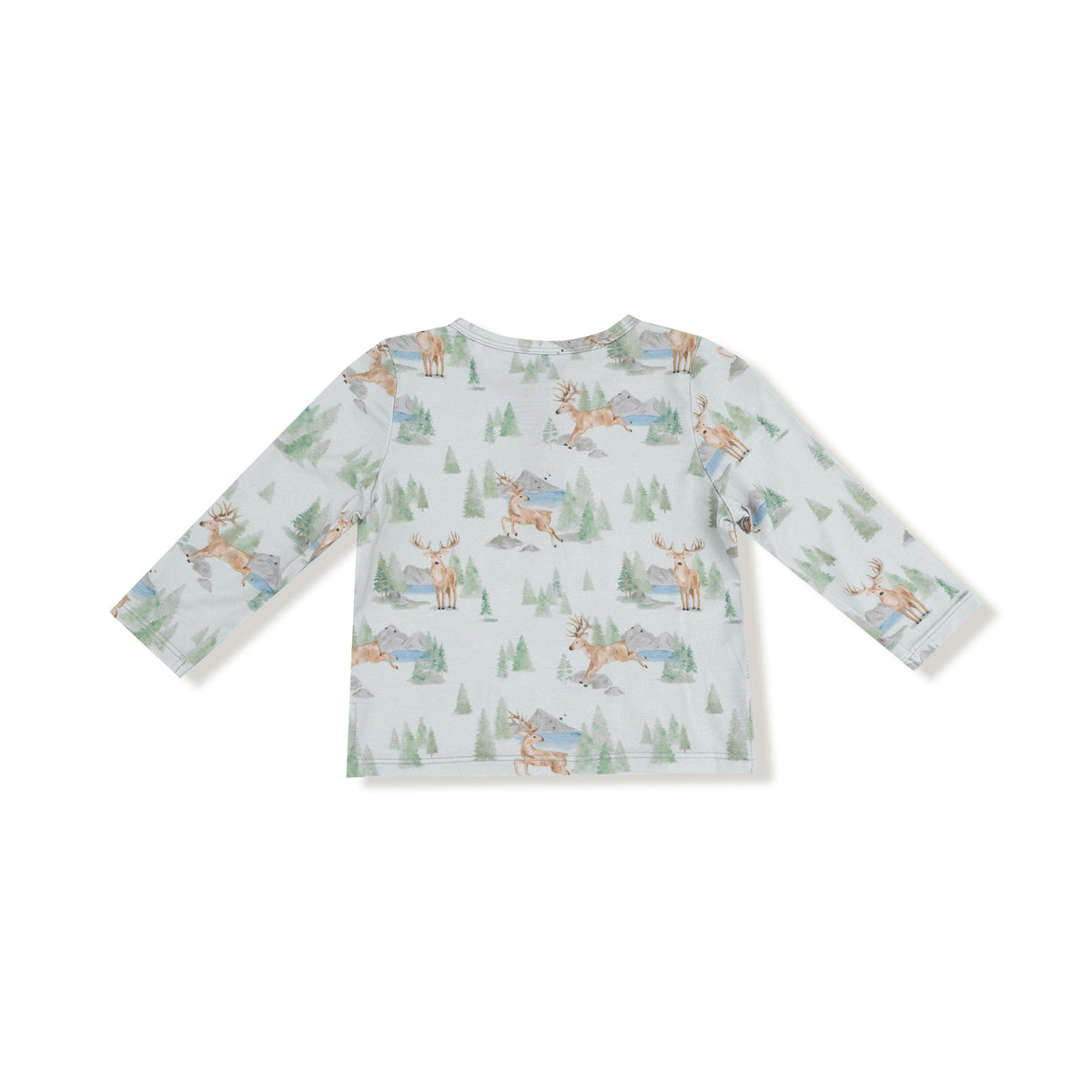 Buck Deer - Long Sleeve Henley