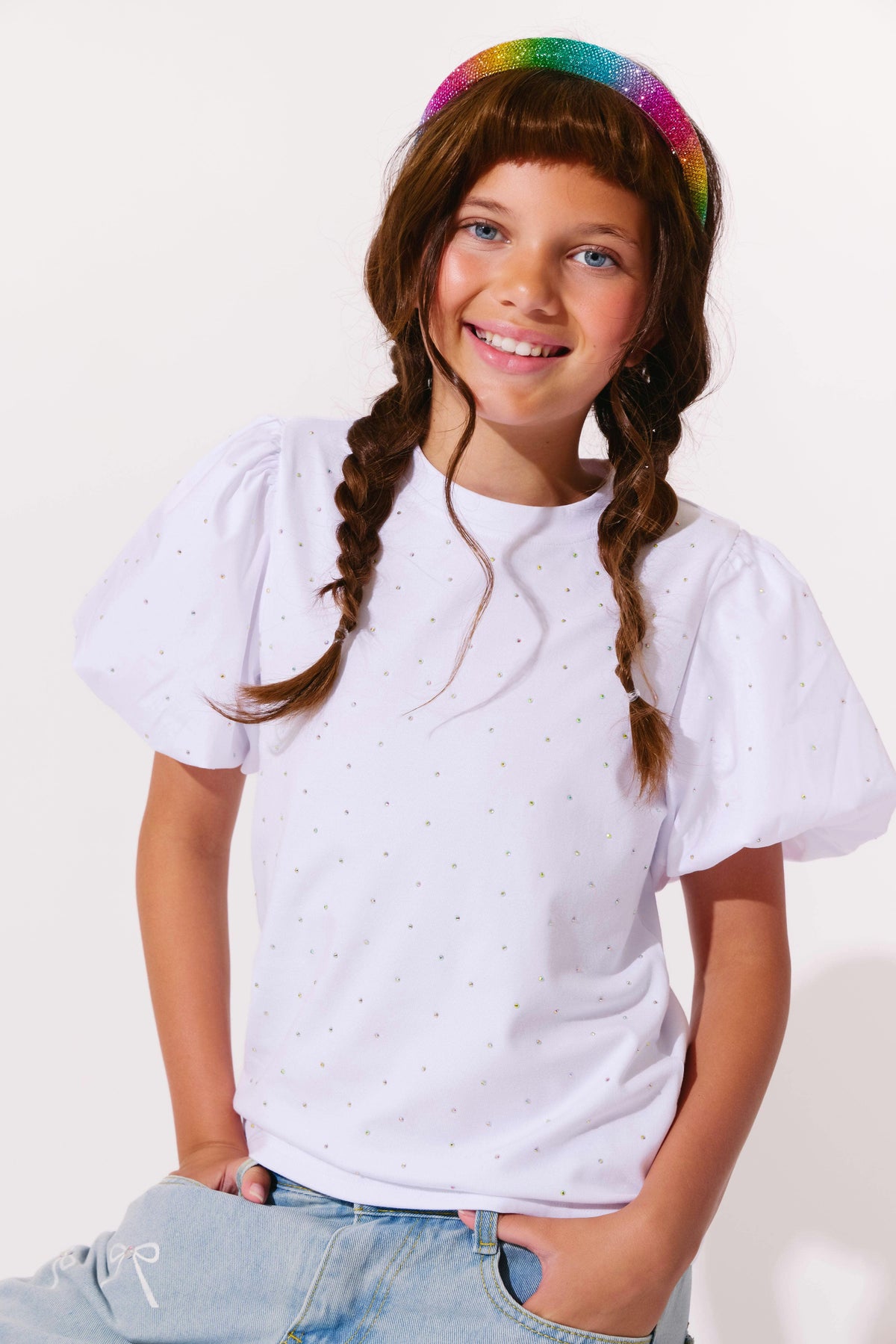 Sparkle Princess Ruffle T-shirt
