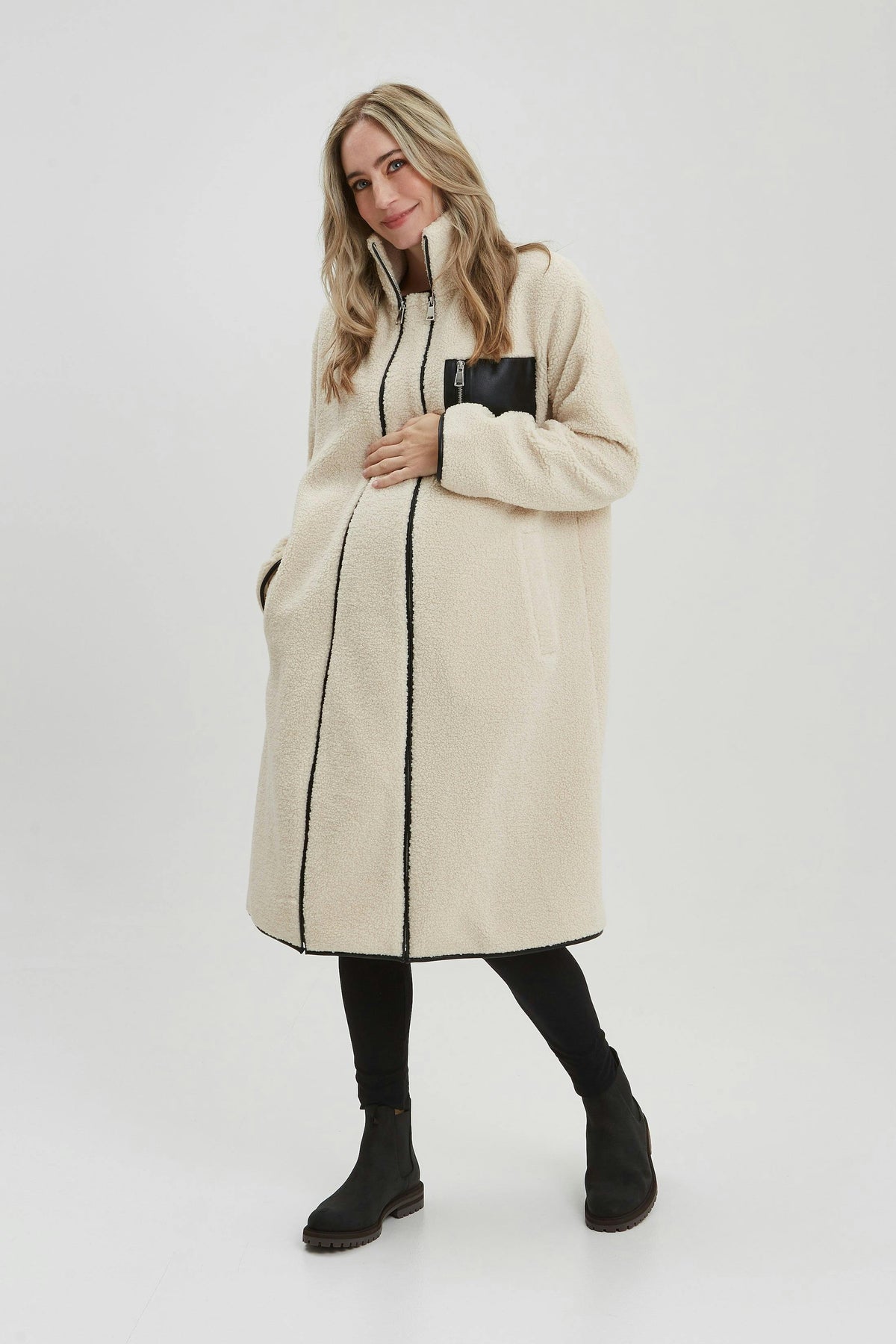 Teddi 3-in-1 Maternity & Babywearing Coat