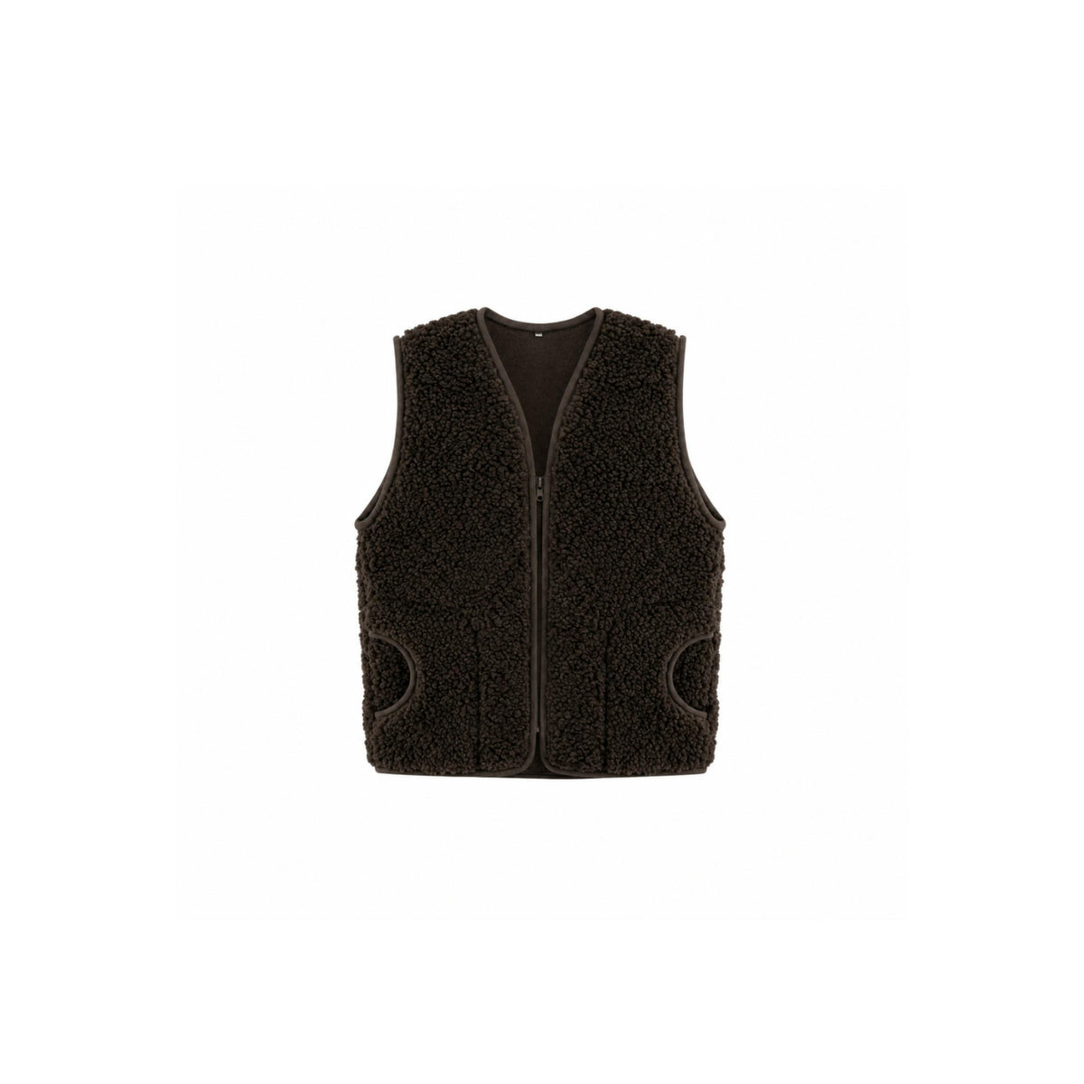 WOMEN'S WOOL VEST WITH LINING