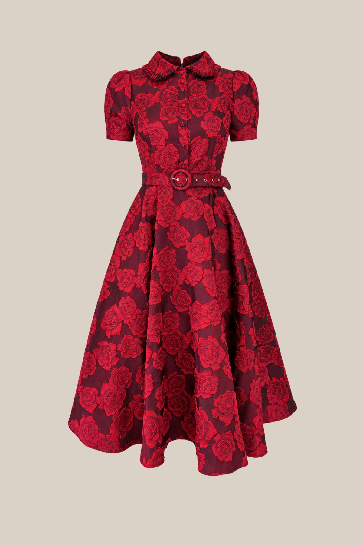 Remi Dress in Vibrant Rose