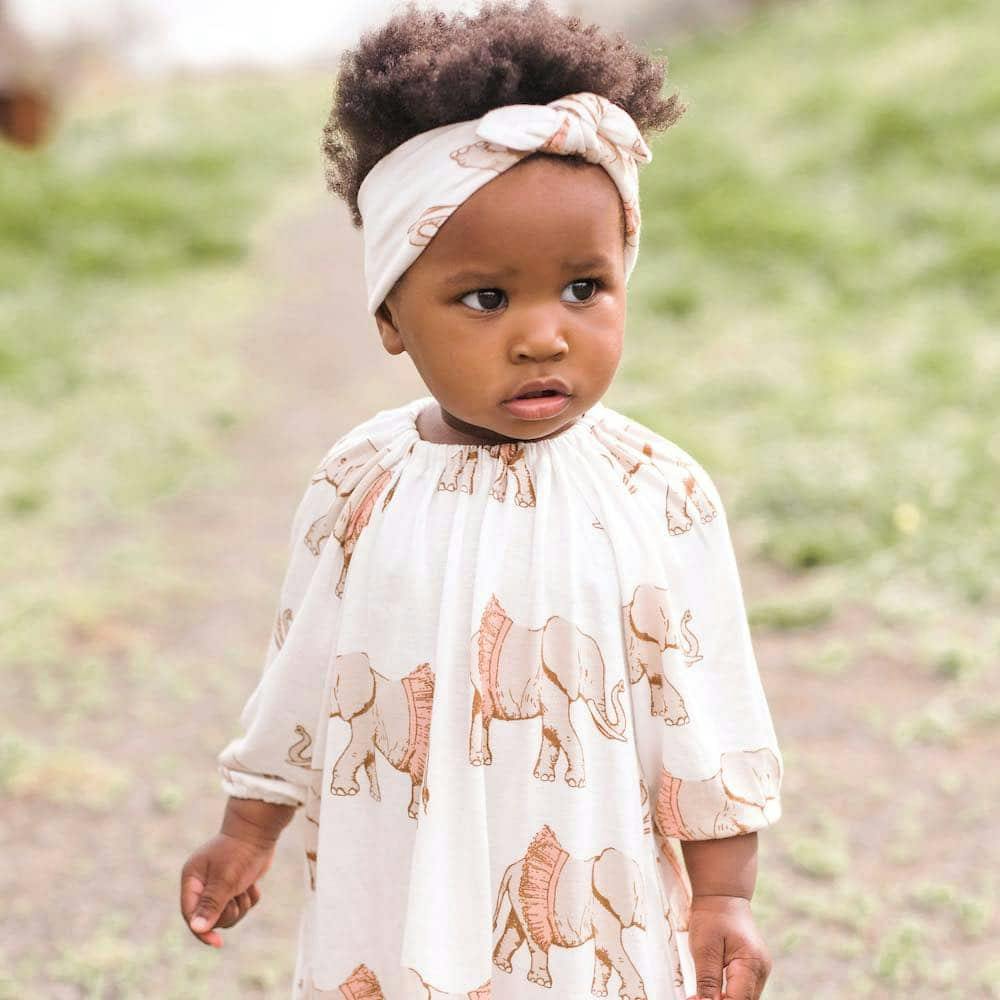 Mushroom Organic Cotton Knotted Headband
