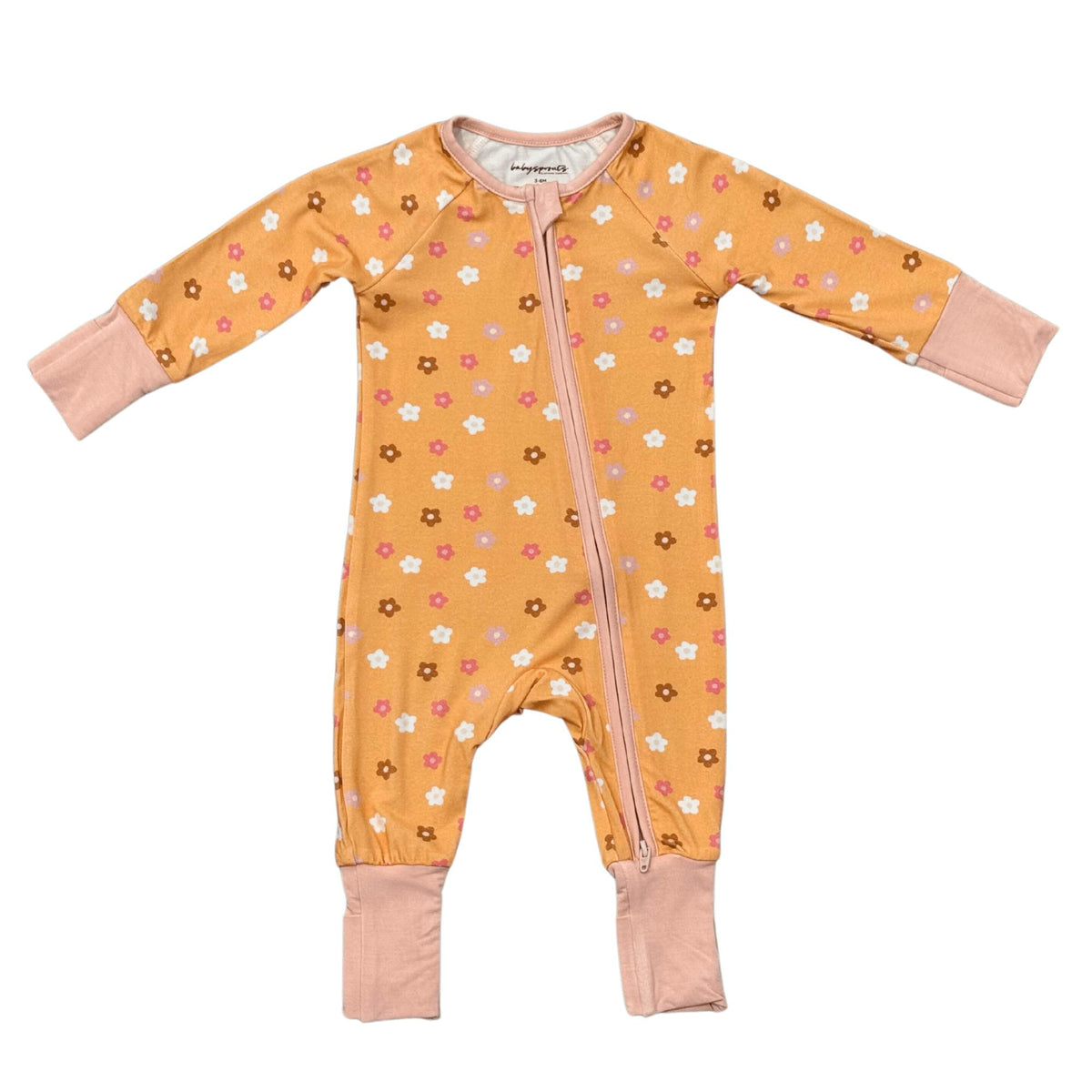 Baby Long Sleeve Zip Romper