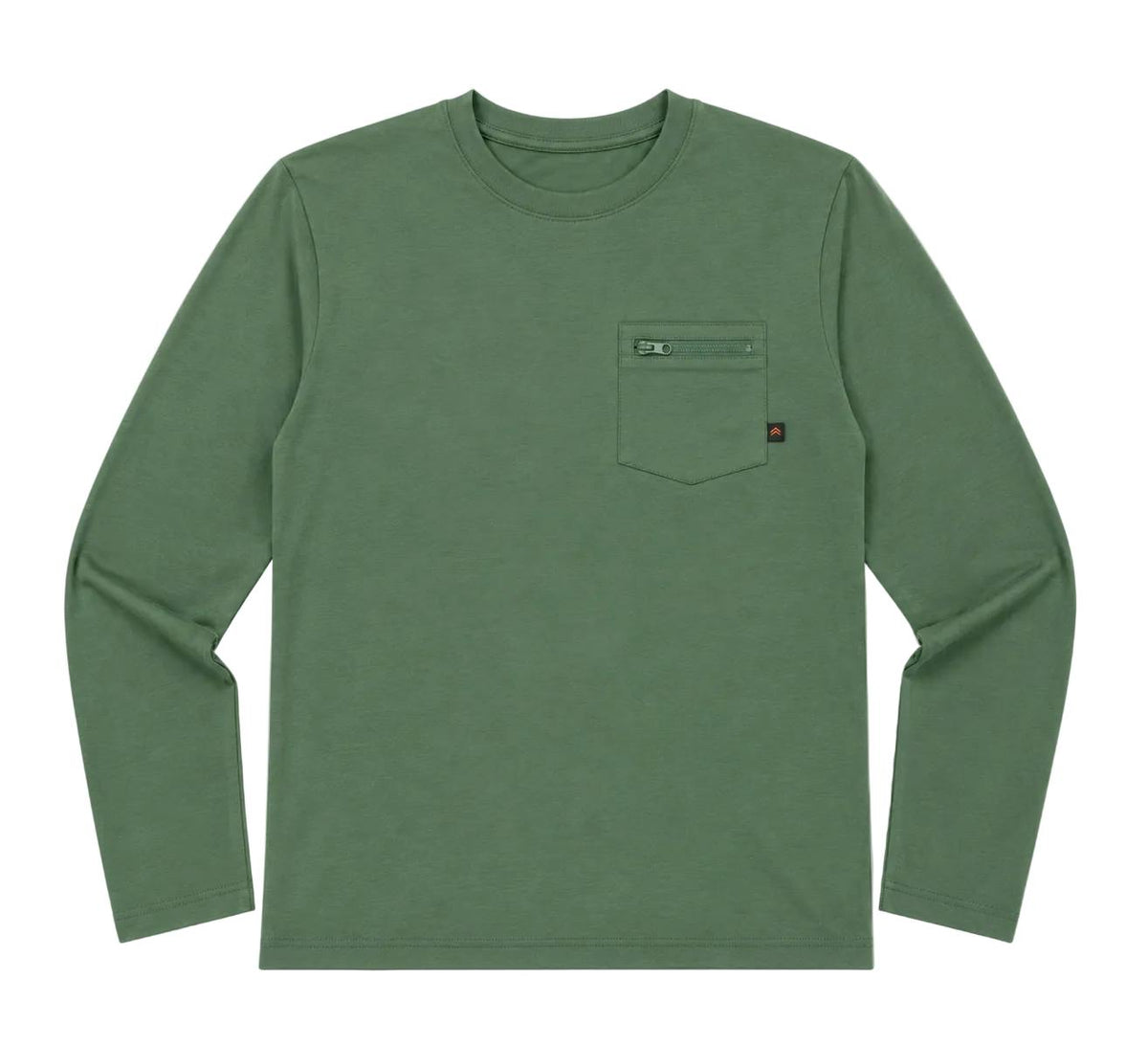 Mayfly Bamboo Long Sleeve Tee - Lab Field Green