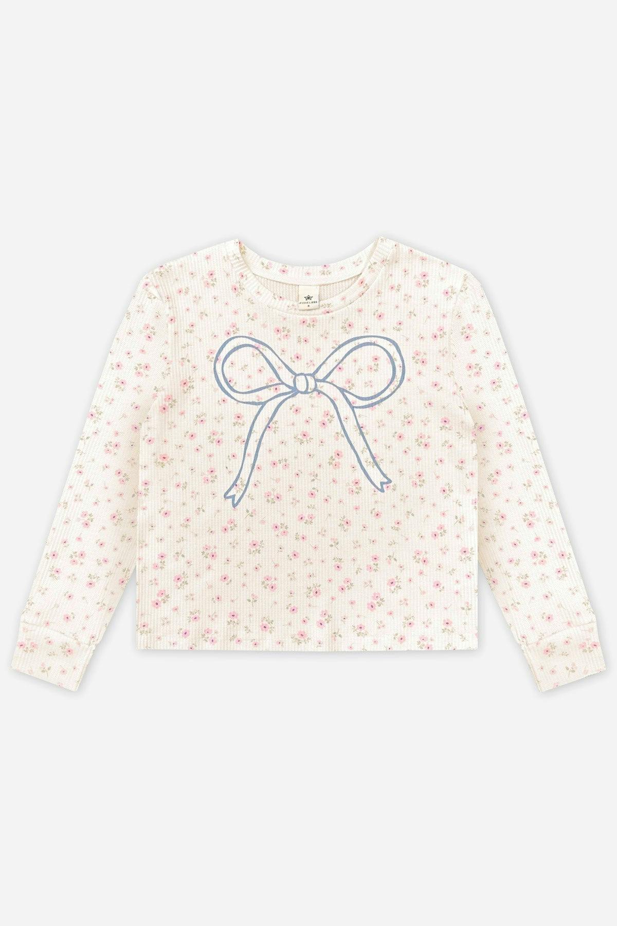 Waffle Long Sleeve Easy Tee