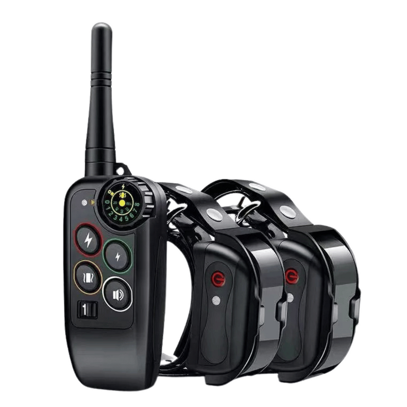Waterproof Dog Training Collar and Shock with Remote Control and E-Collar Receiver E