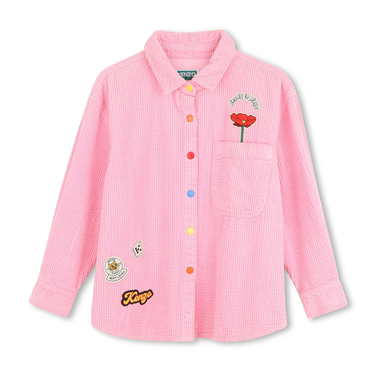 Pink Corduroy Shirt