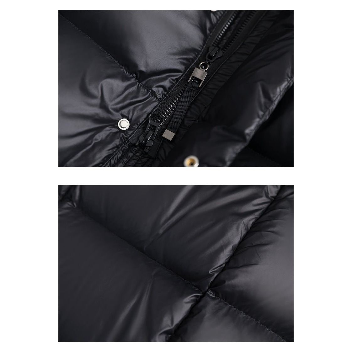 Women's Long Puffer Coat with Hood and Water-Resistant Shell Quilted Winter Jacket