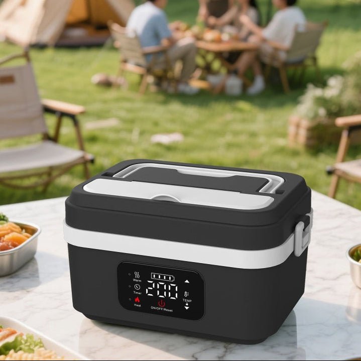 WORKWARM Self-Heating Lunch Box – Cordless 16000mAh Electric Food Warmer