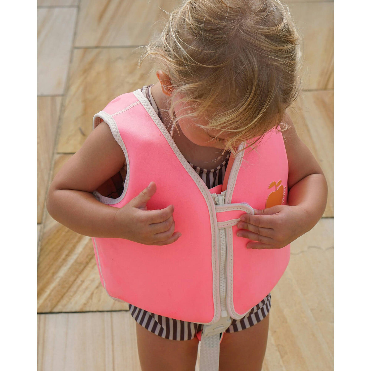 Float Vest: 2-3Y - Poppy the Peach