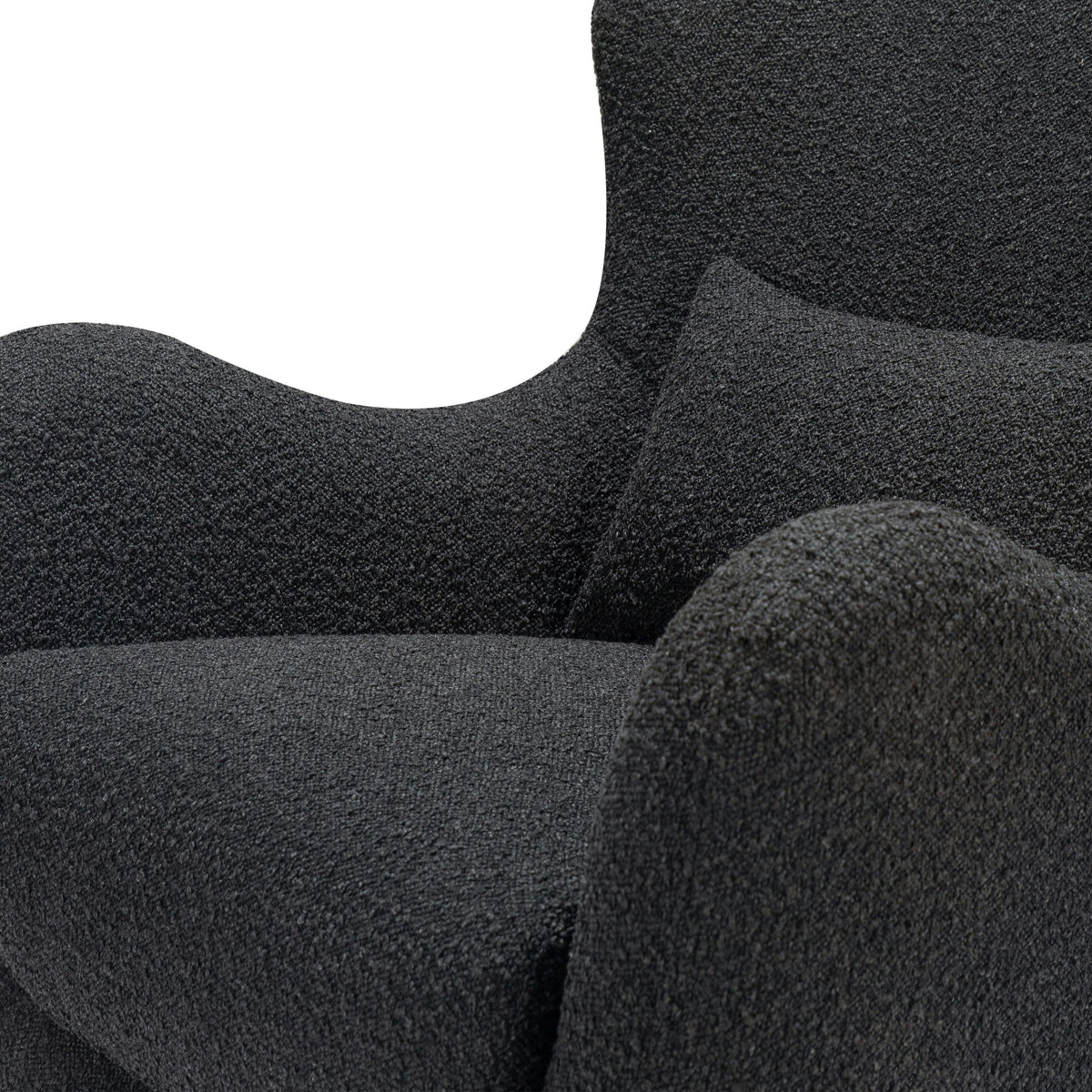 Nursery Works Solstice Swivel Glider in Boucle