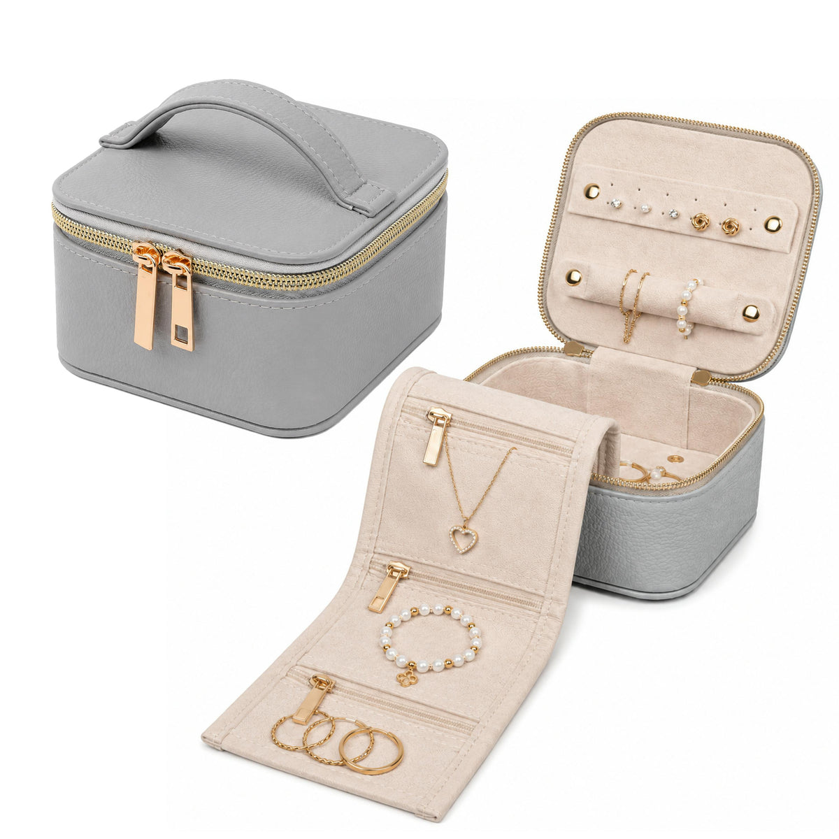 Leather Sugar Jewelry Box