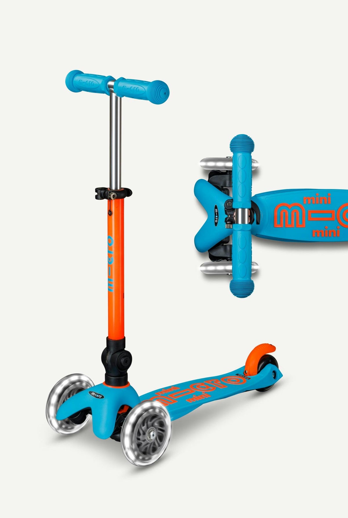 Micro Mini Foldable LED Scooter