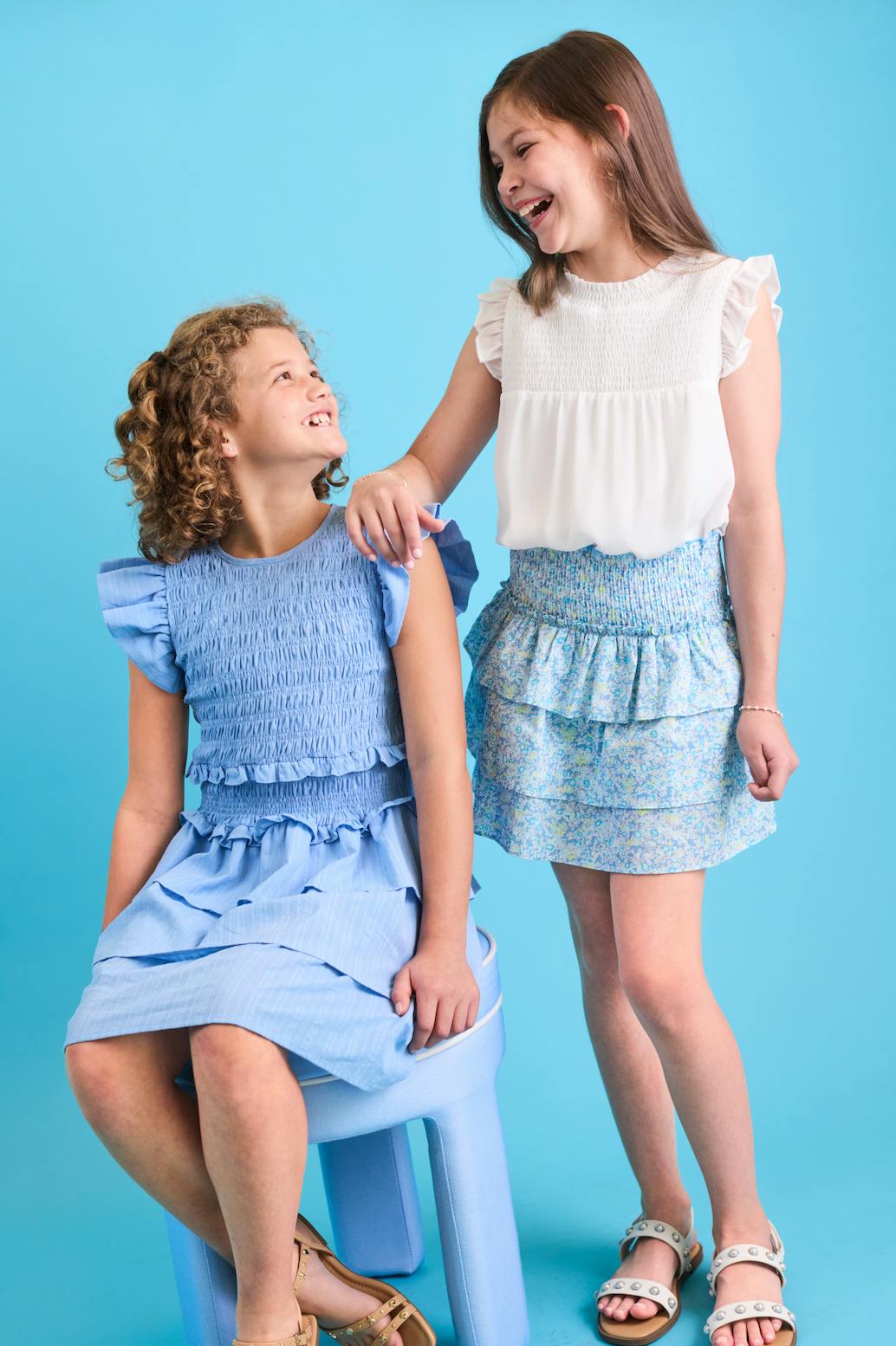 Claire Dress Blue