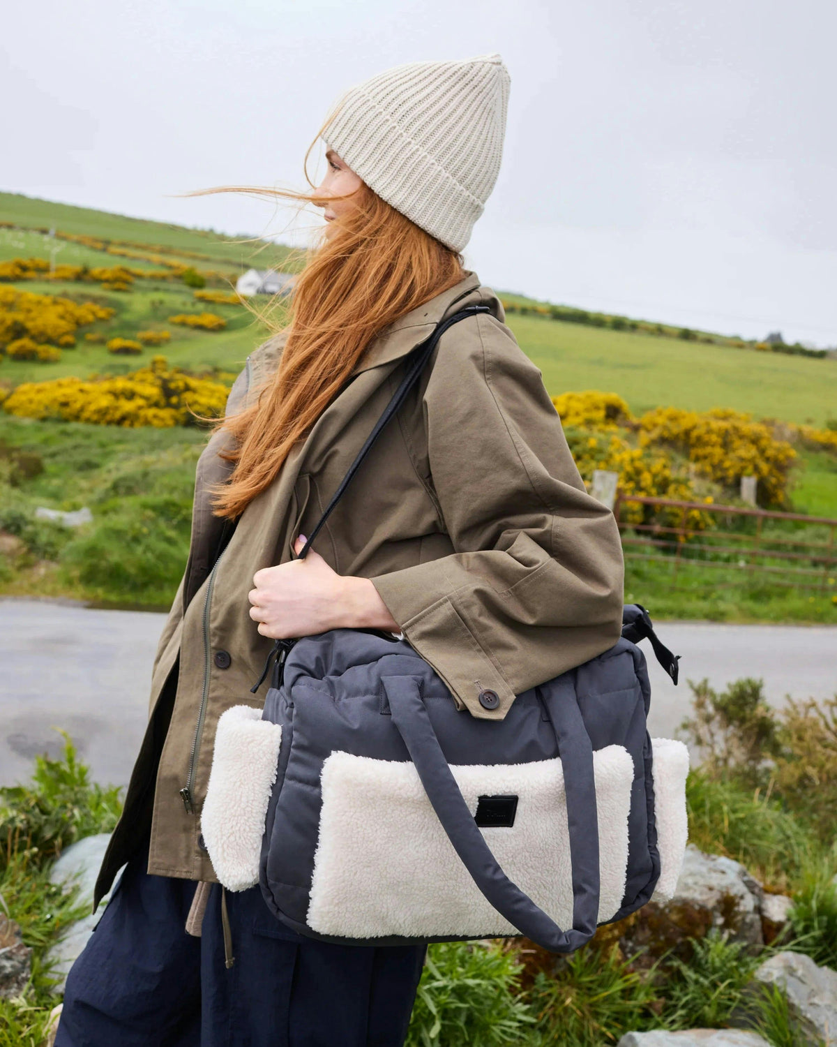 Soho Diaper Carryall • Benji Appliqué