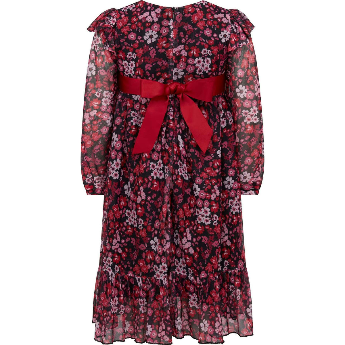 Chloe Winter Floral Party Dress