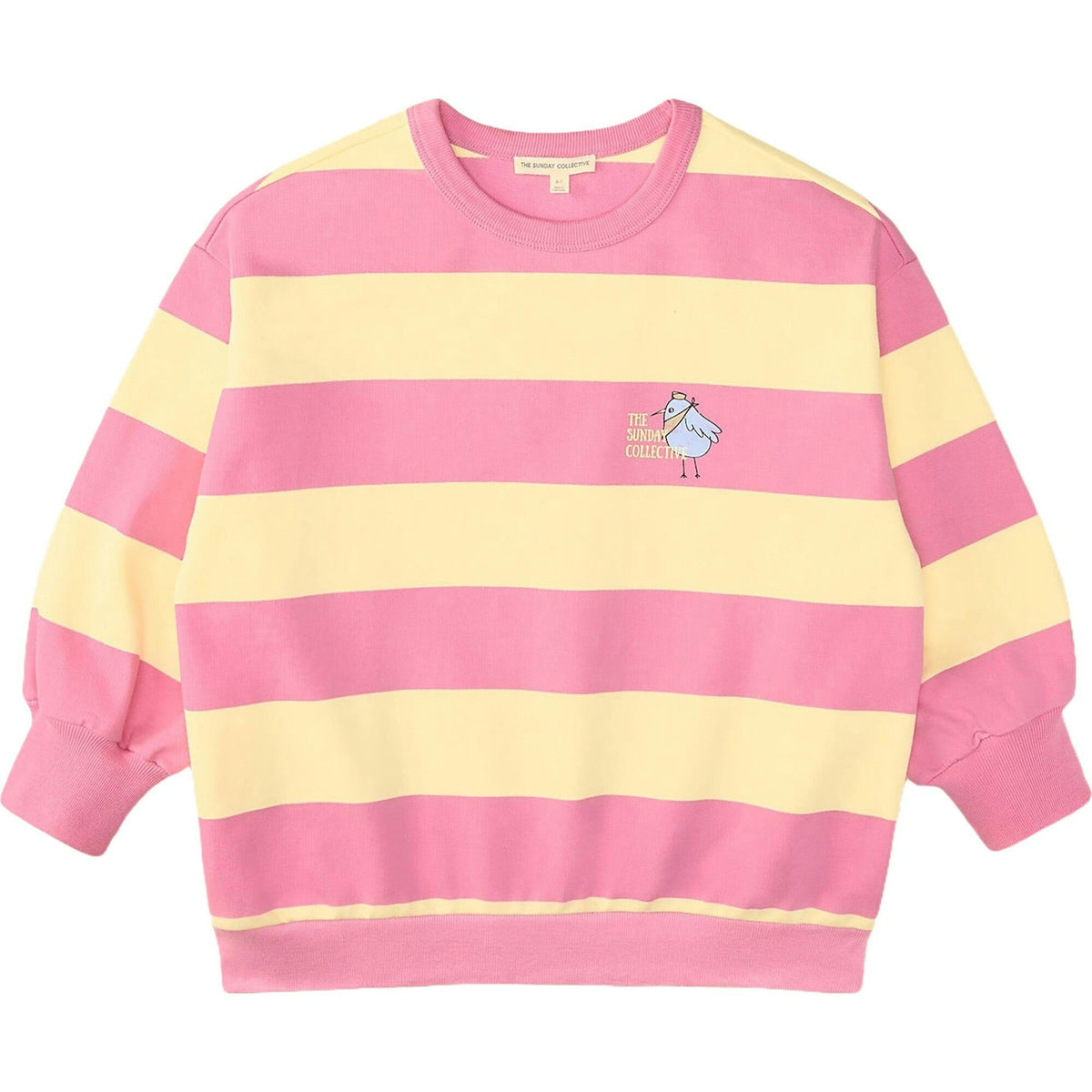 Organic Sunday Striped Sweatshirt