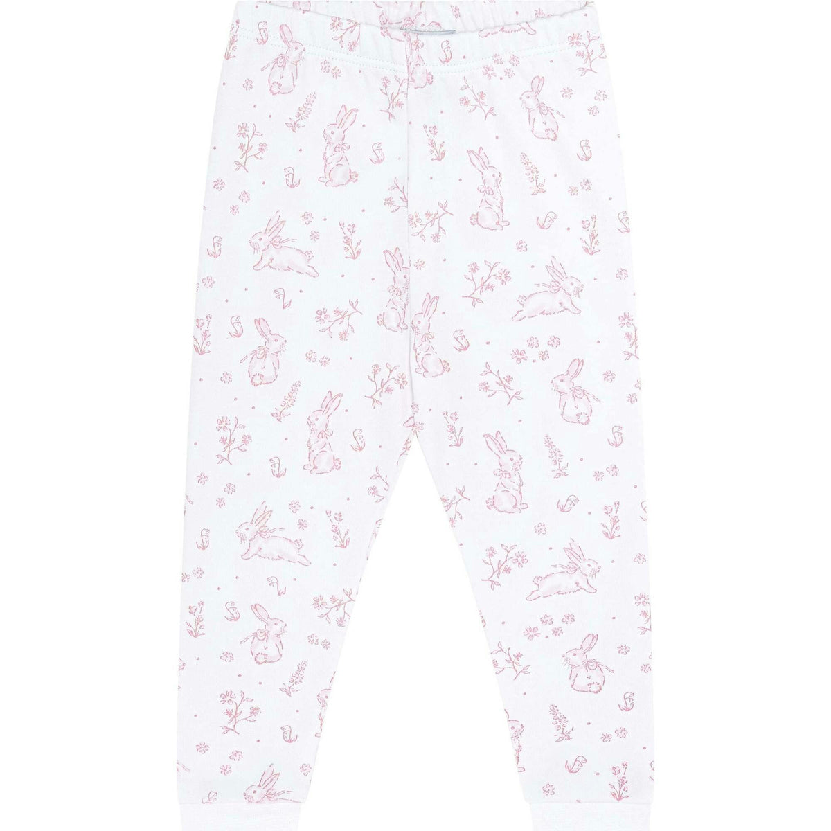 Pink Bunny Toile Pajama