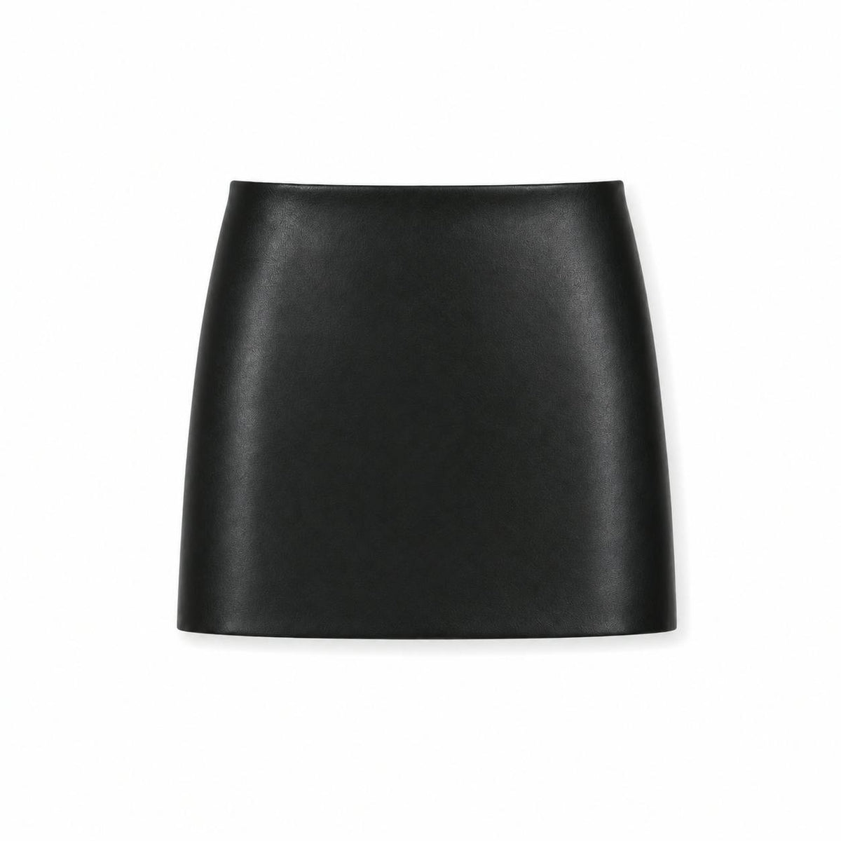 Sara Black Vegan Leather Mini
