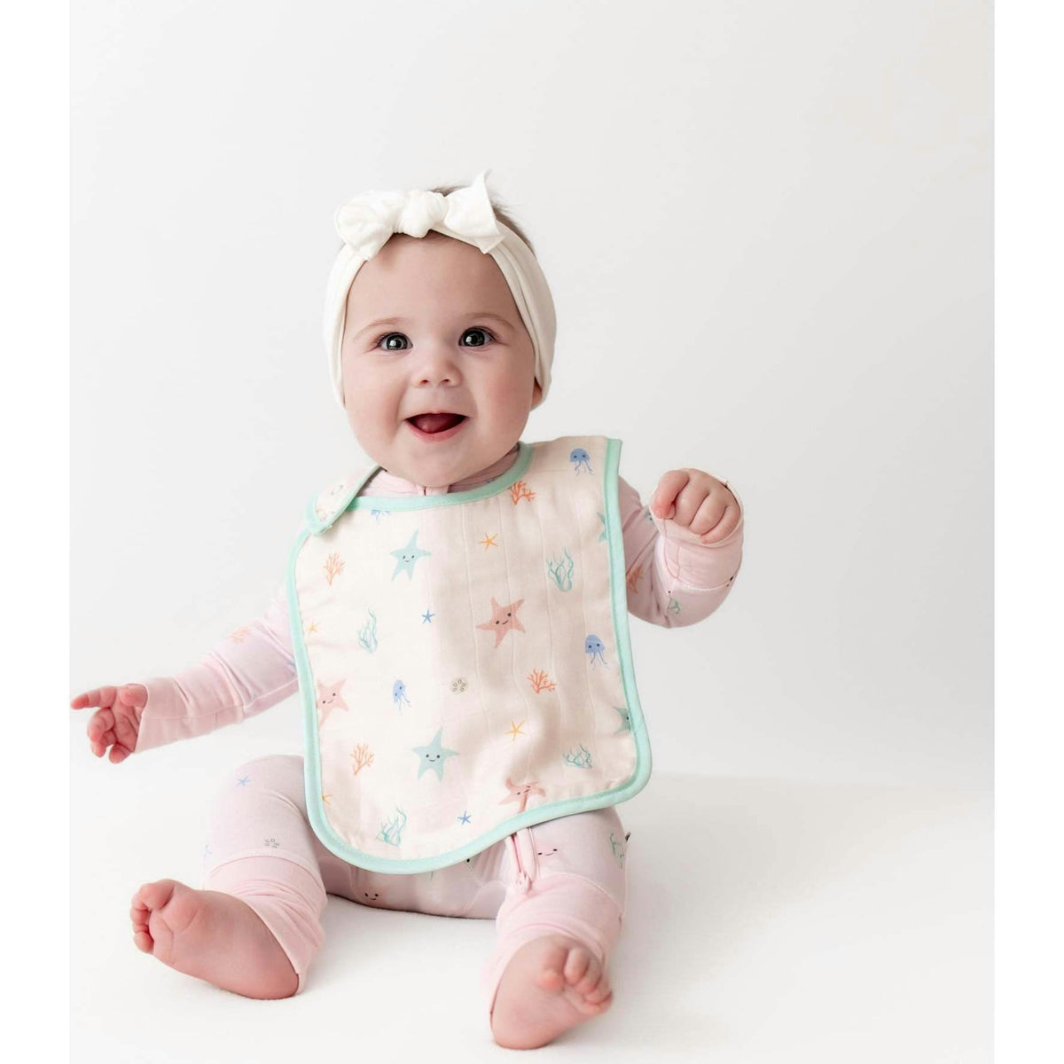 Starfish Bib Set