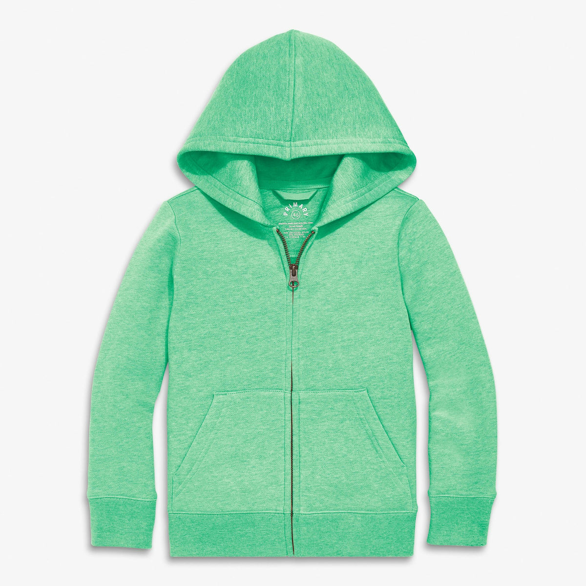Kids cozy fleece zip hoodie