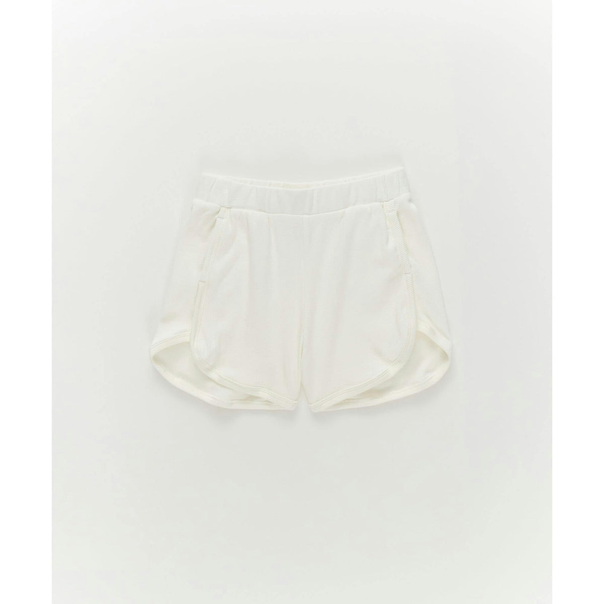 Girls Rib Shorts in Black