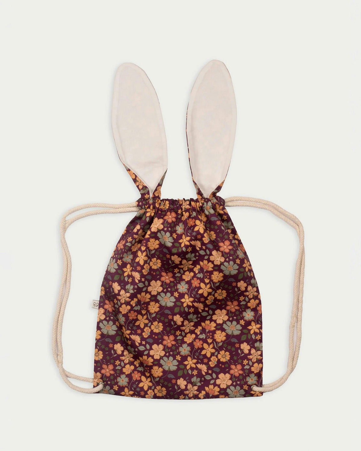 Bunny Bag - Garden Flowers Plum