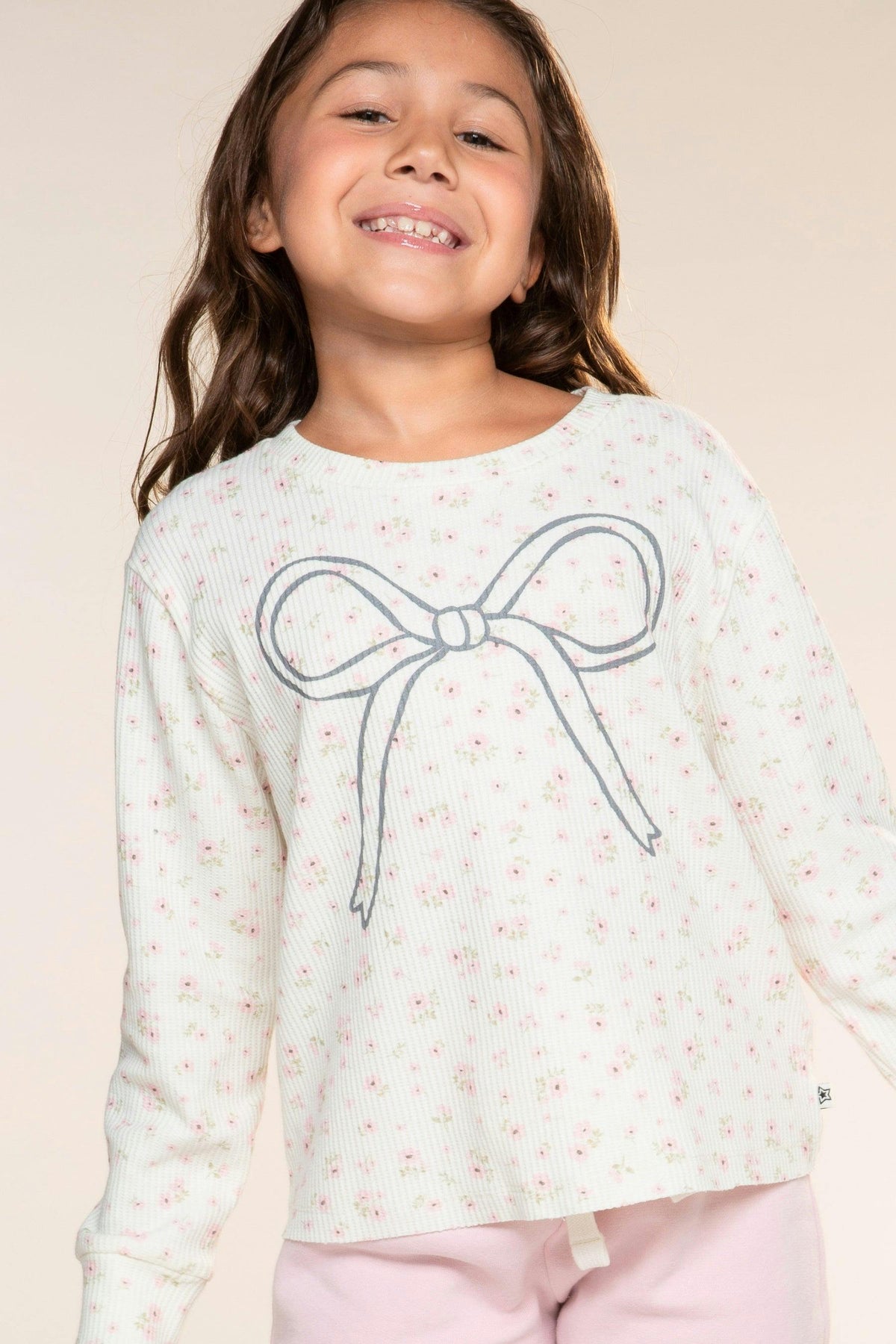 Waffle Long Sleeve Easy Tee