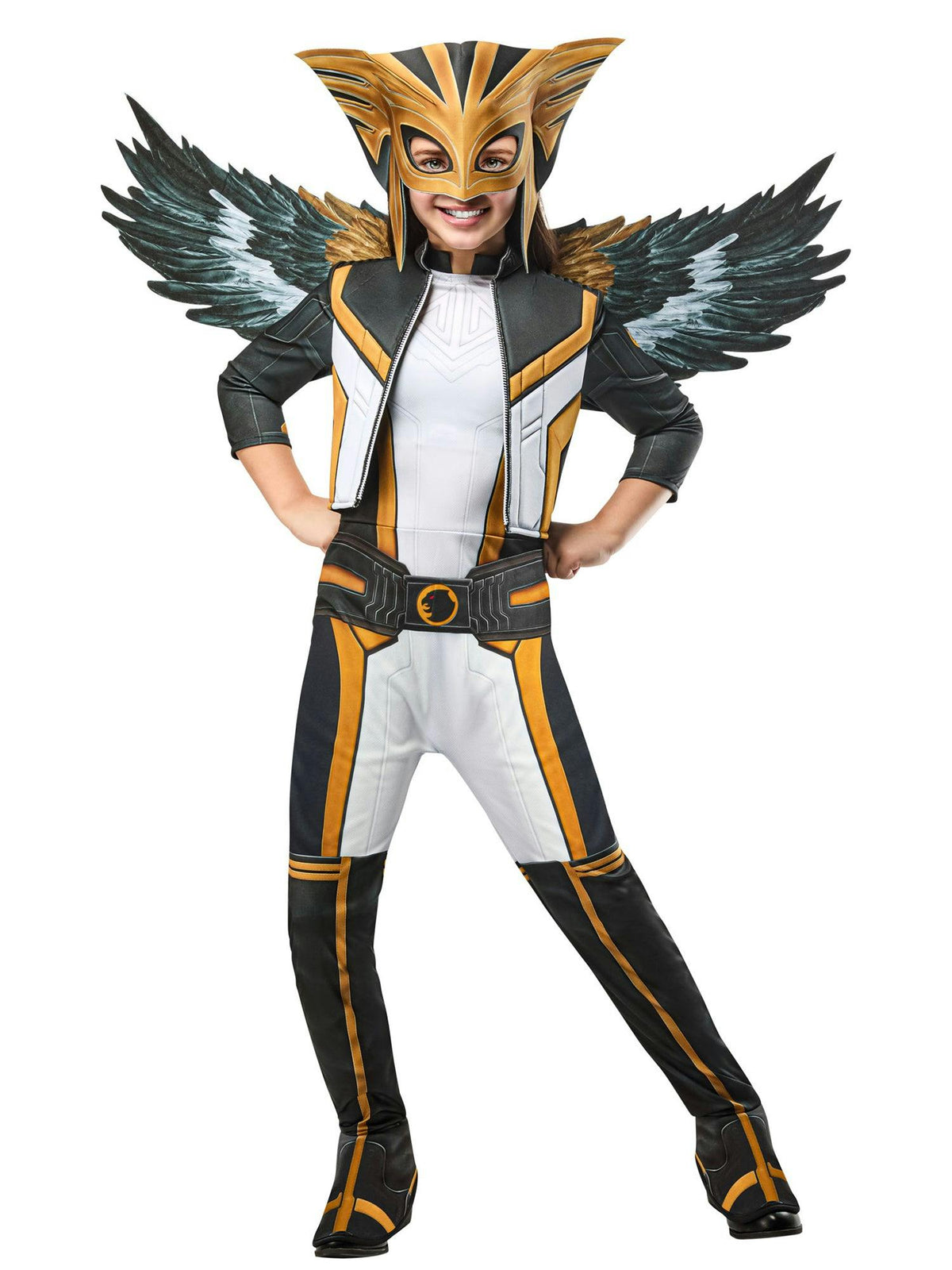Girls' Superman Movie Hawk Girl Costume - Deluxe