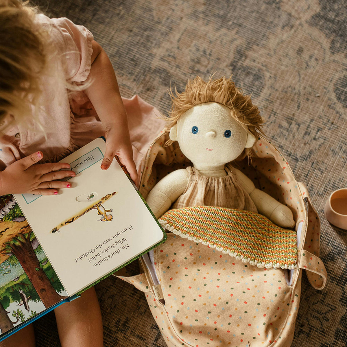 Dinkum Dolls Carry Cot - Gumdrop