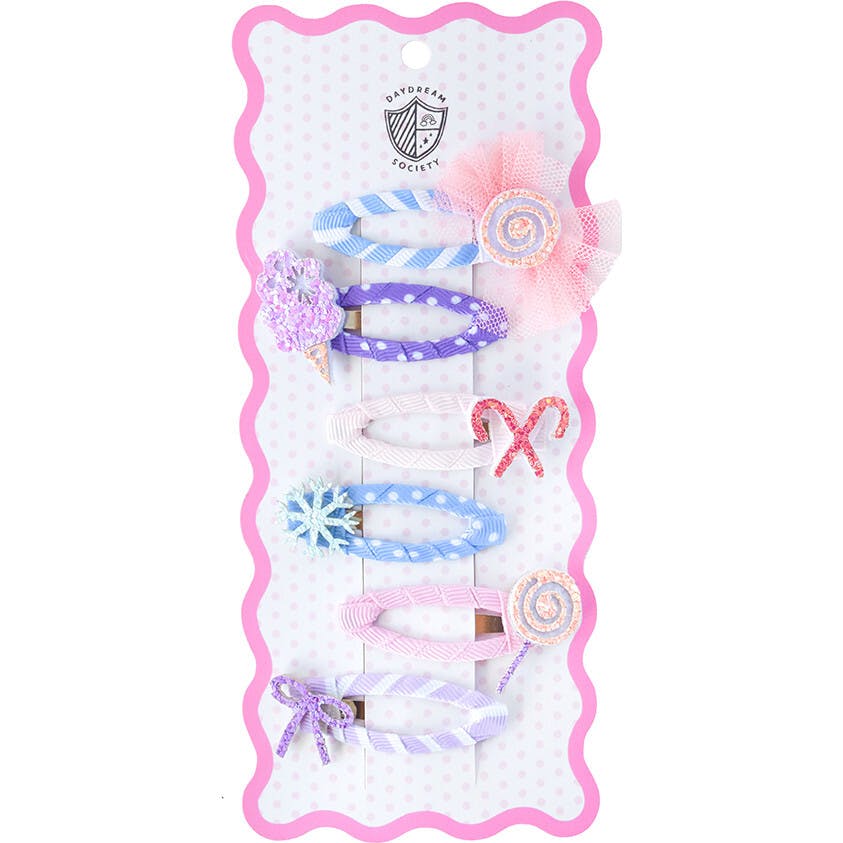Sugarplum Hair Clip Set
