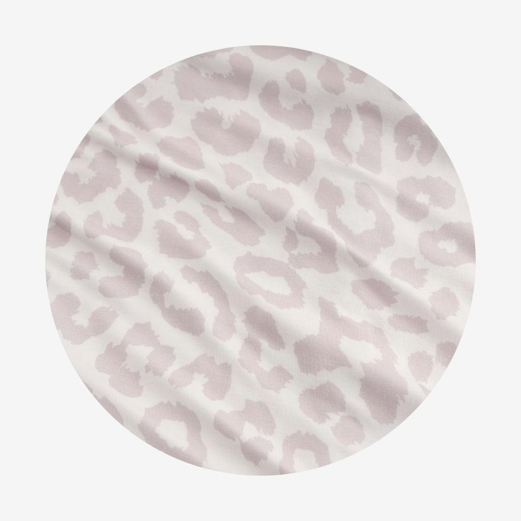Laurel Leopard Footie Ruffled Zippered One Piece